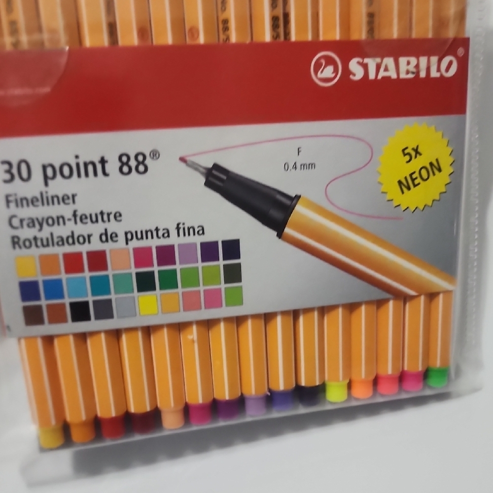 Stabilo Point 88 Fineliner Pens Set - Picture 4 of 6